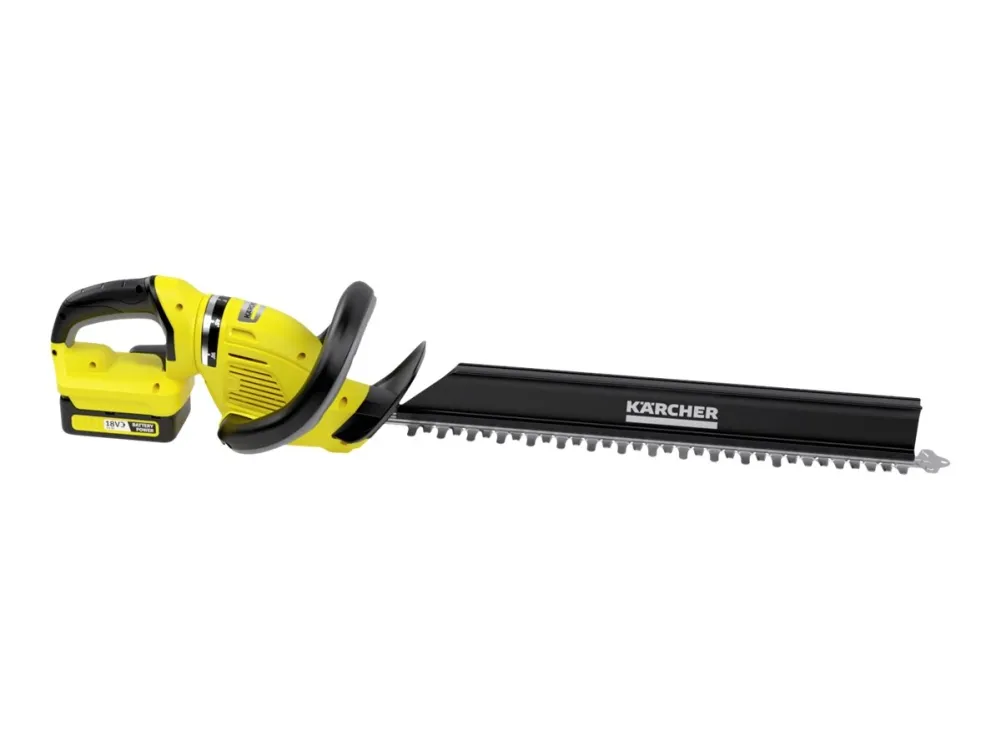 Kärcher HGE 18-50 - Hæktrimmer - ledningfri - 18 V - 2.5 Ah - 50 cm - tandmellemrum: 22 mm - 2.9 kg