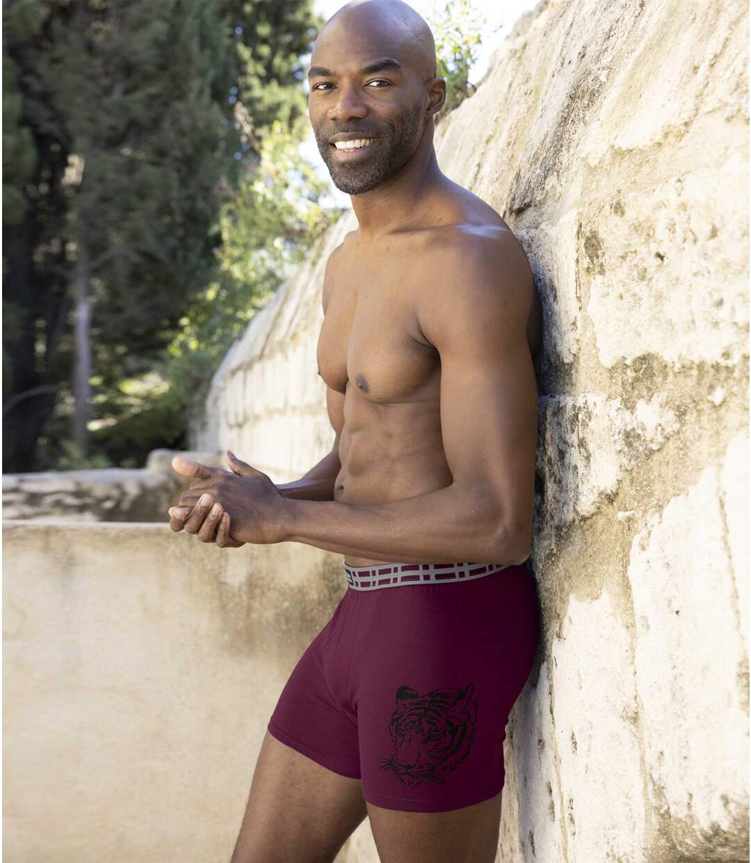 Lot de 2 Boxers Stretch Confort