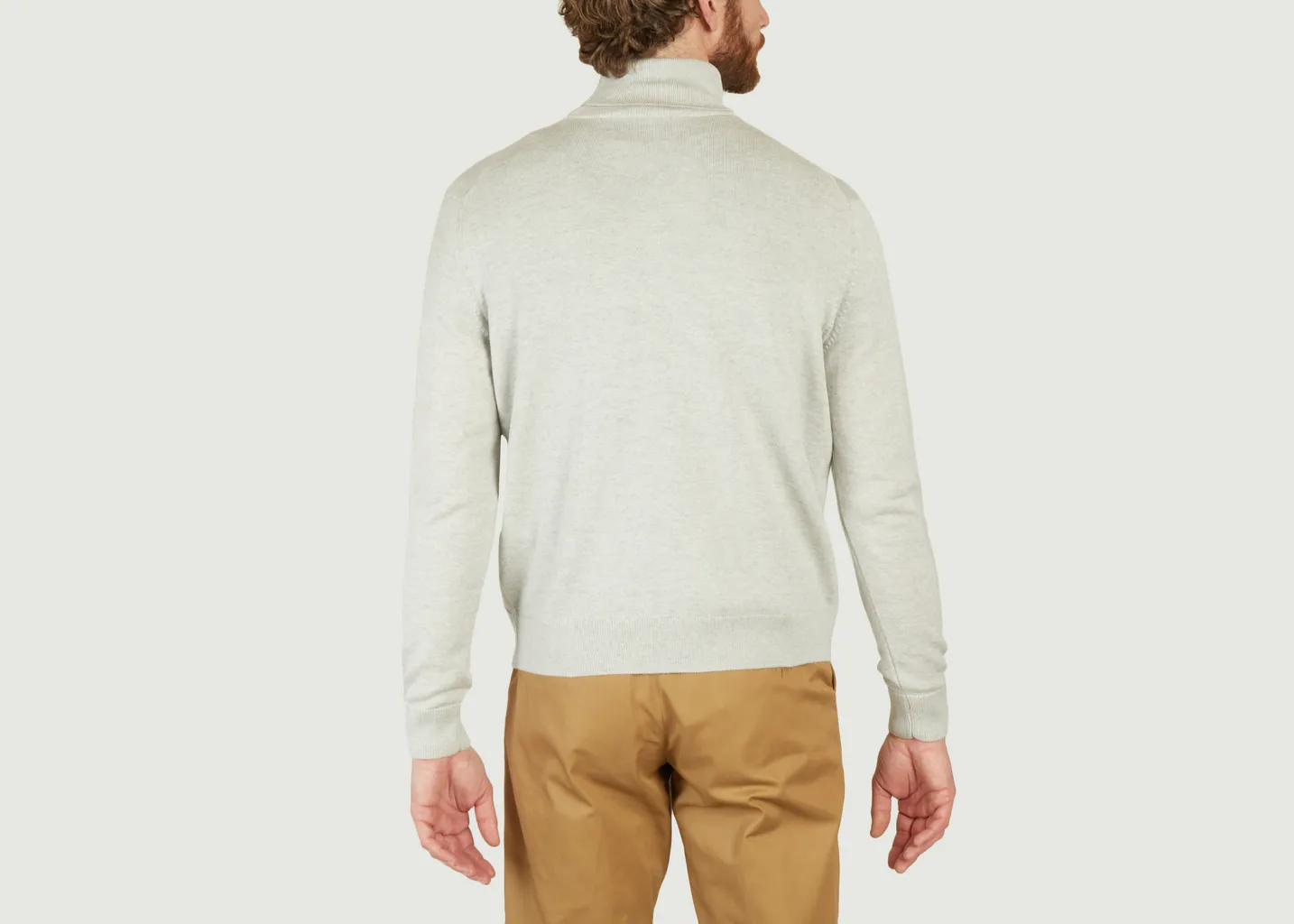 Cardigan Fox Head Patch Maison Kitsuné