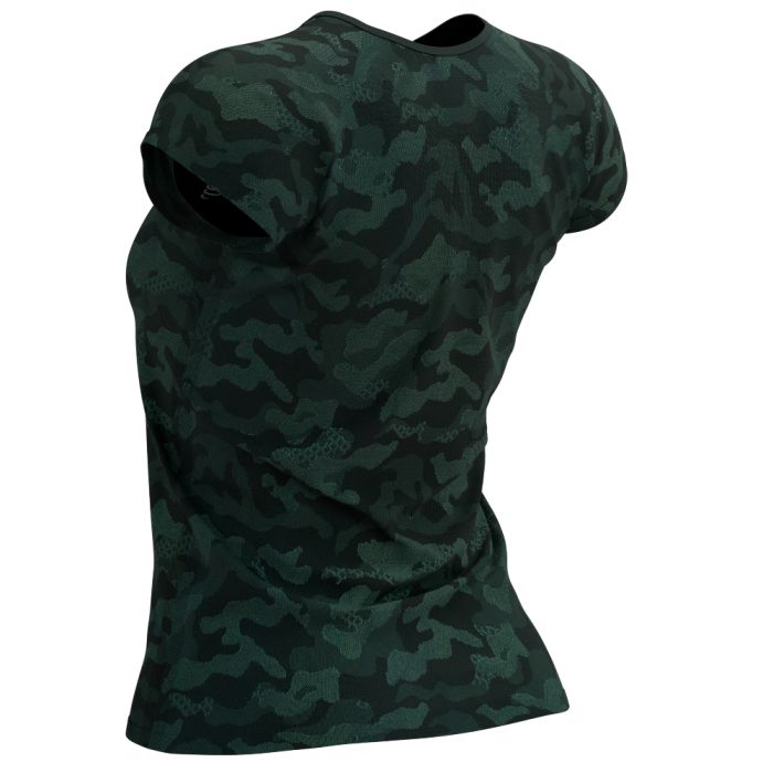 Compressport Dame T-shirts Training SS T-shirt Grøn