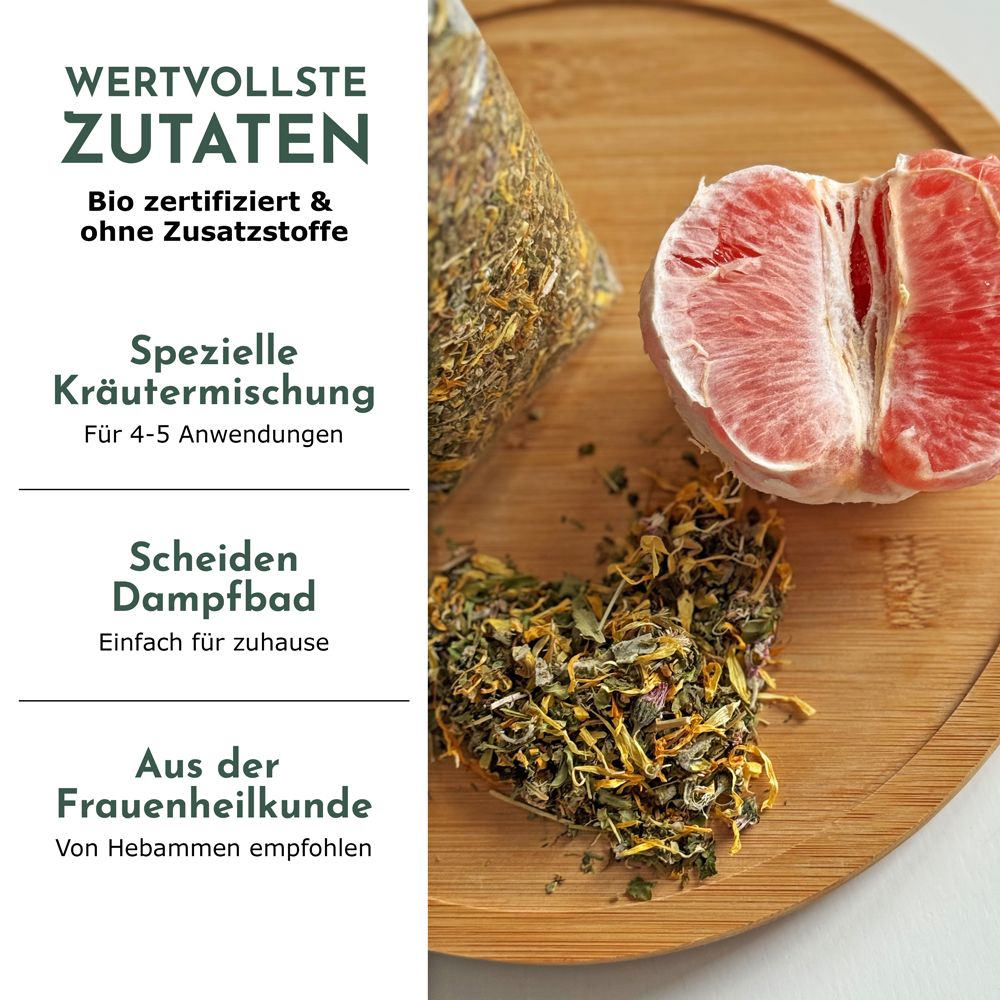 Miraherba - Bio Yoni Kräuterdampfbad Wohlfühlen