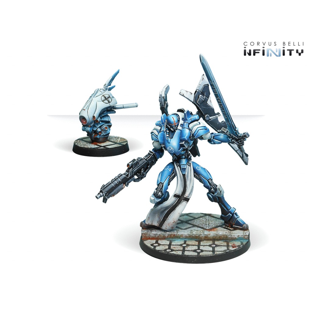 Infinity - PanOceania - Seraphs Military Order Armored Cavalry (Spitfire)