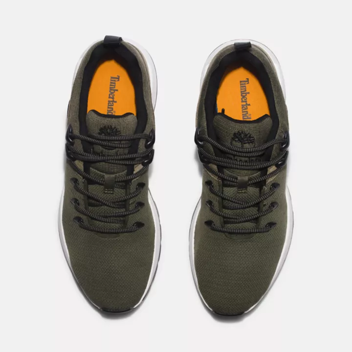 Basket basse à lacets Sprint Trekker pour homme en vert
