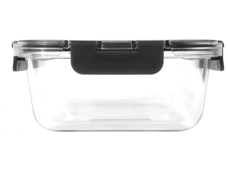 Zyliss Vorratsbehälter Glas, 4 Stück Spülmaschinenfeste und auslaufsichere Frischhaltedosen