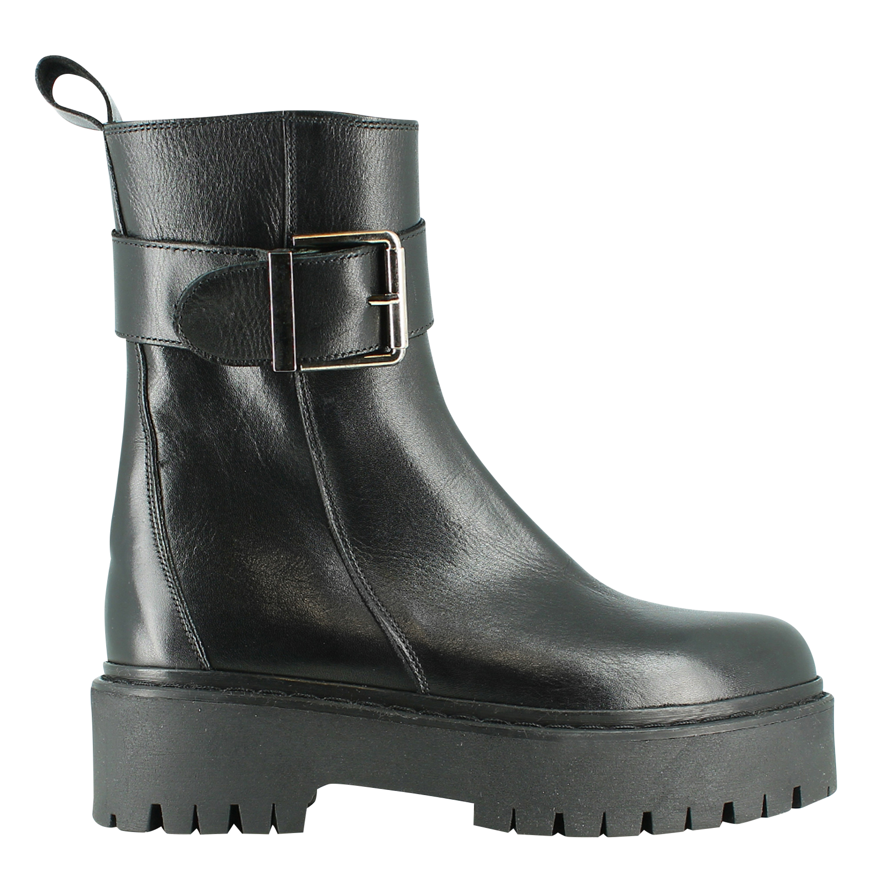 RANDY - Boots en cuir | Noir