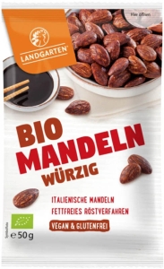 Landgarten Mandeln würzig, 50 g