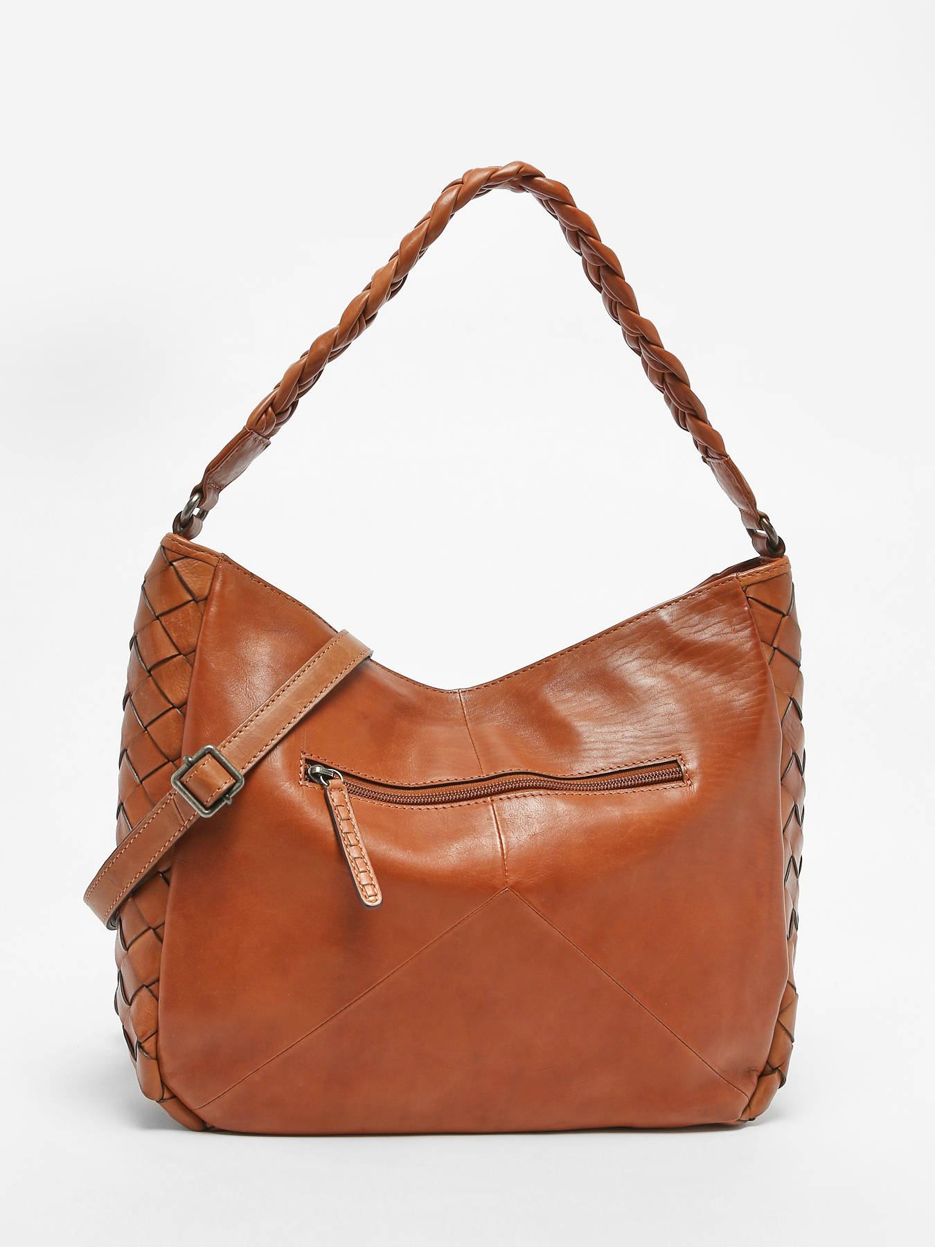 Sac port paule Obbo cuir BASILIC PEPPER
