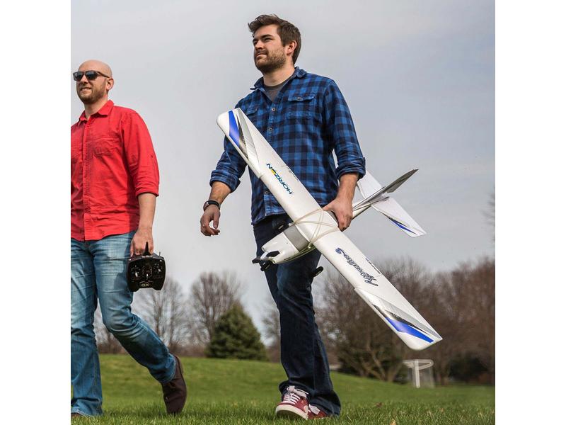 Hobbyzone Motorflugzeug Apprentice S2 ARTF Mode 2, SAFE Trainer Flugmodell Komplettset mit Spektrum Technik