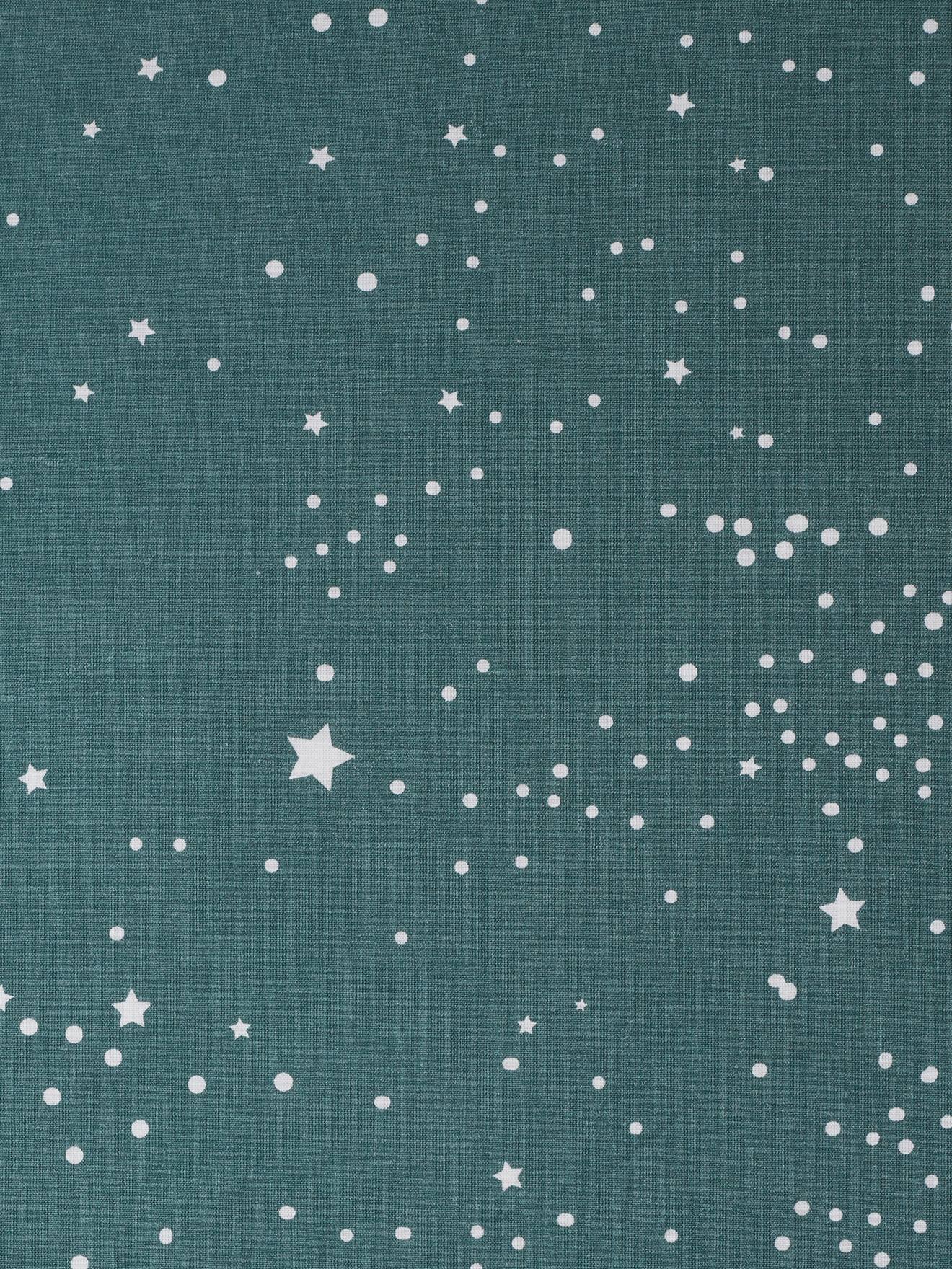 Lençol de elástico infantil Star T-Rex, verde acinzentado escuro