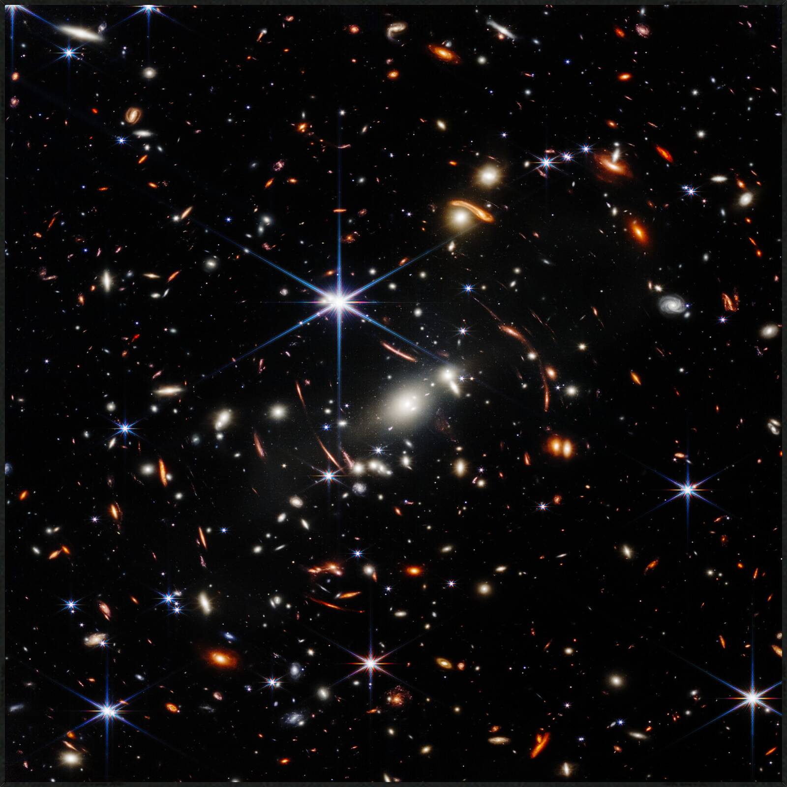 Galaxy cluster SMACS 0723 by Hubble Telescope - Open Edition.