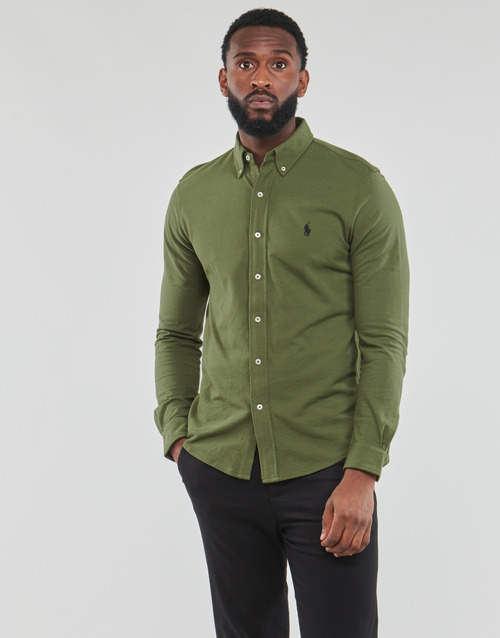 Polo Ralph Lauren - LSFBBDM5-LONG SLEEVE-KNIT Kaki