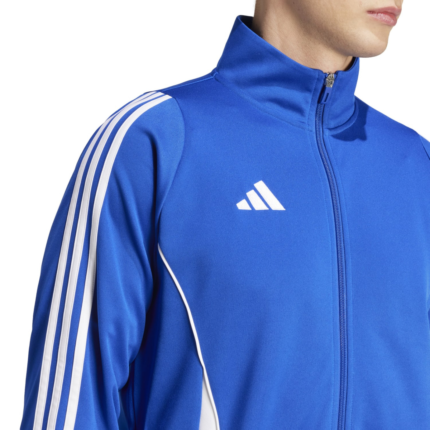 Adidas Tiro 24 Trainingsjack Blauw Wit