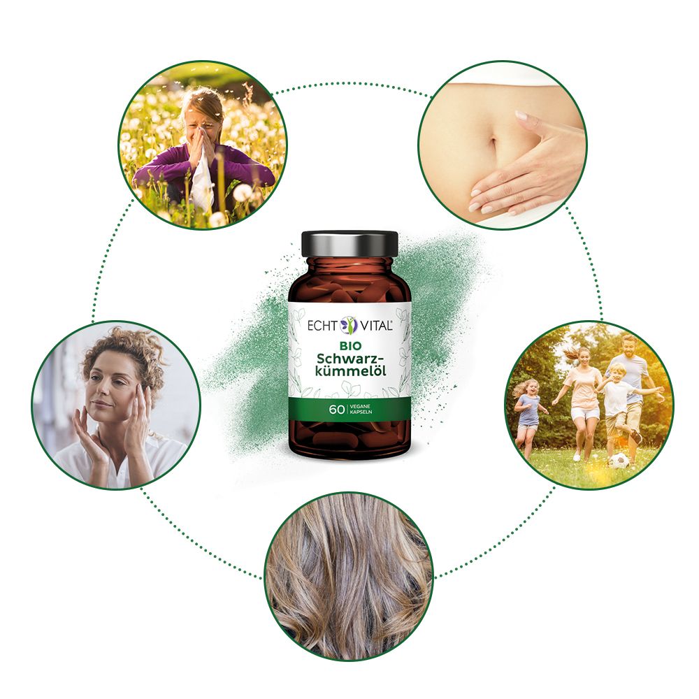 Echt Vital Bio Schwarzkümmelöl