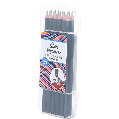 Danpen junior HB blyanter 12-pak