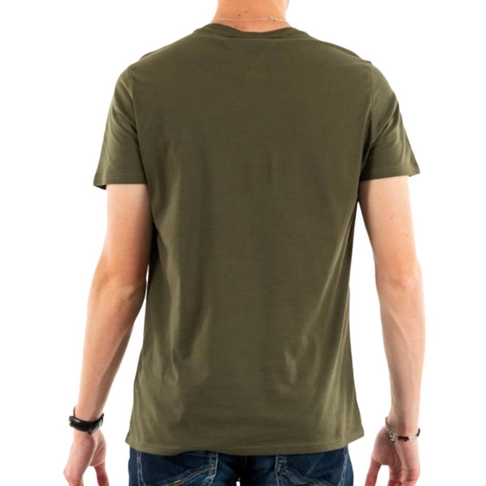 Tommy Hilfiger T-shirt Kaki Homme Tommy Hilfiger Jersey