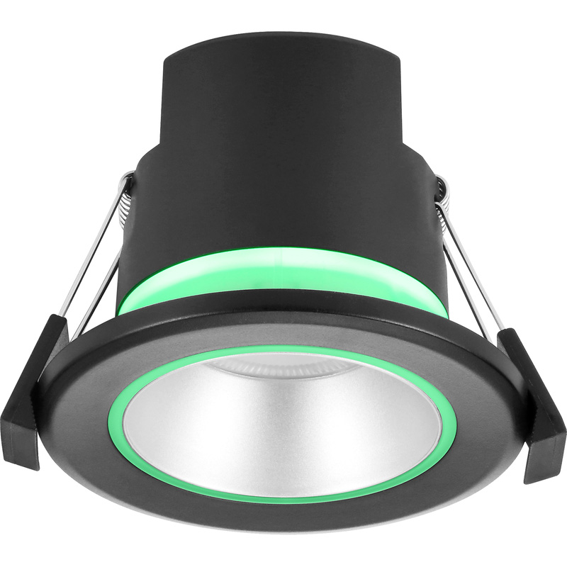 Sylvania SylSmart LED lamp spot 4.5W 2700K-6500K Zwart dimbaar