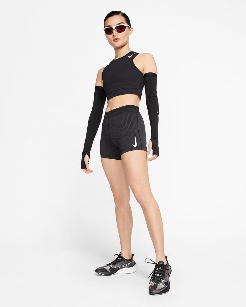 Short de running Nike Aeroswift Noir pour femme