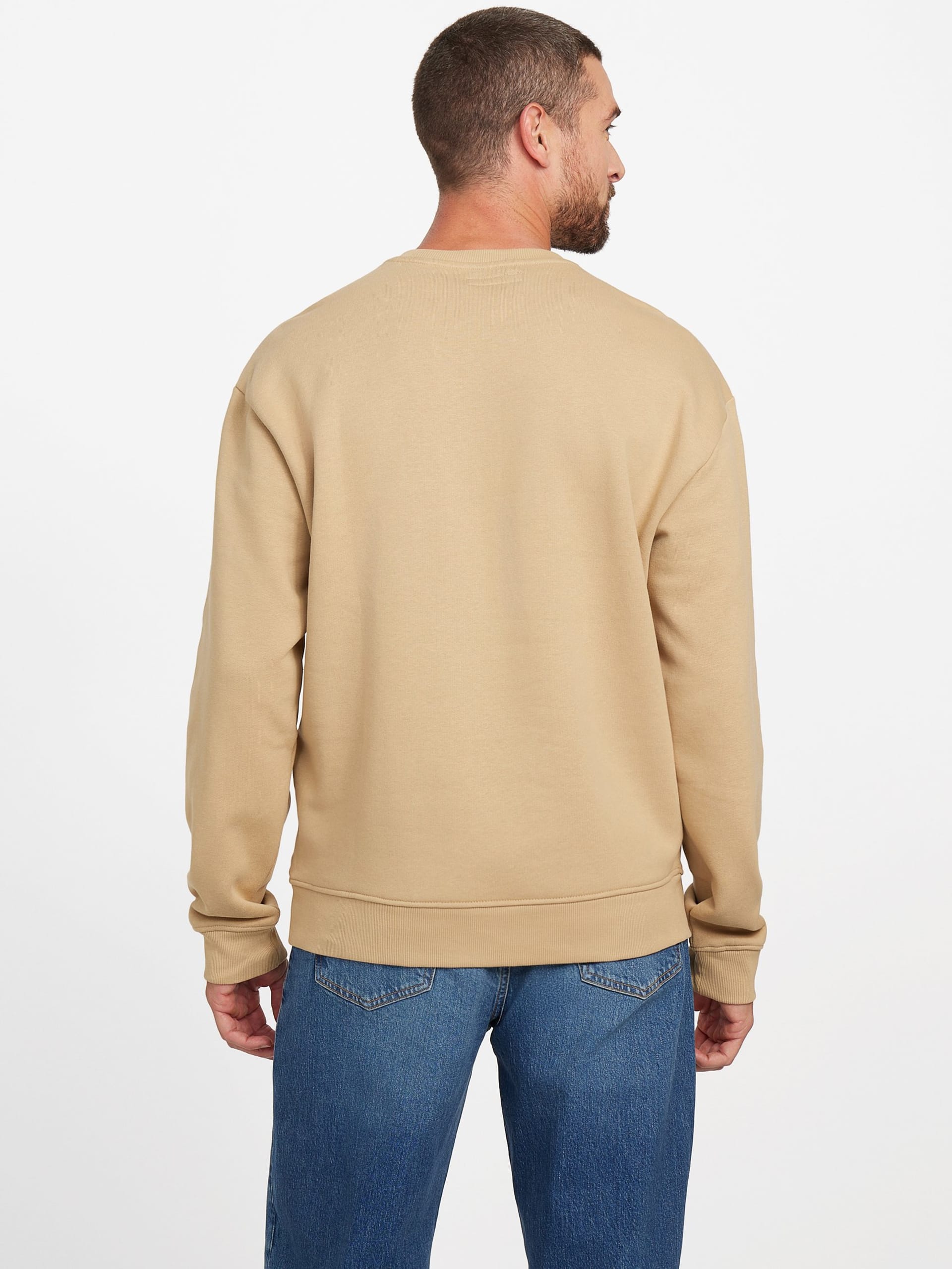 Moletom Eco 1981 Label com gola redonda