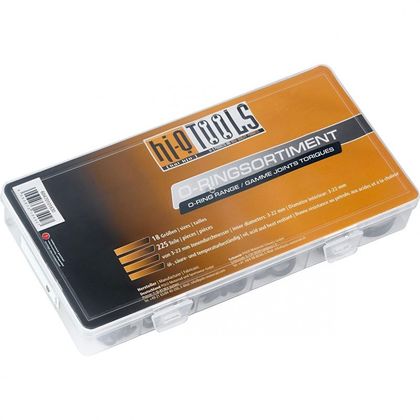 Coffret HI-Q TOOLS assortiment de joints toriques (225 pièces) Universel