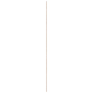 Schaaflat hardhout 9x44 mm, lengte 270 cm