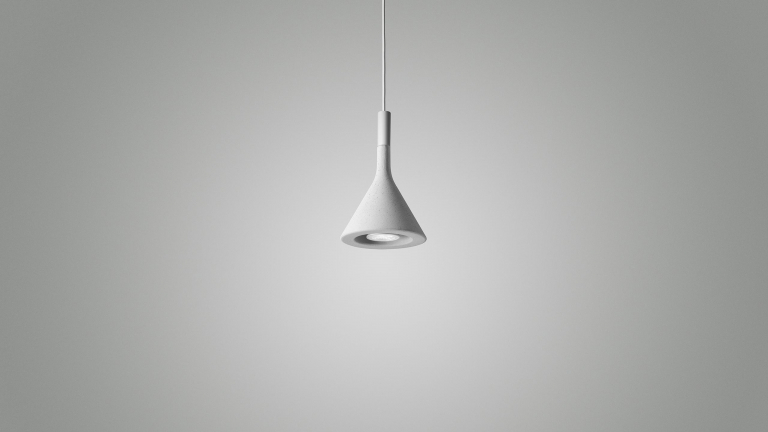 Foscarini Aplomb Mini hanglamp Ø11.5 grijs