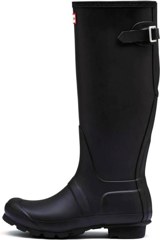 Hunter Boots Women's Original Tall Back Adjustable Boot Rubberlaarzen zwart