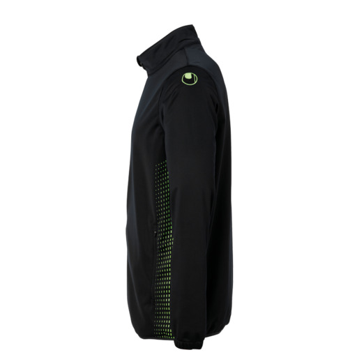 Jaqueta Score Classic Preta/Verde Fluorescente Uhlsport