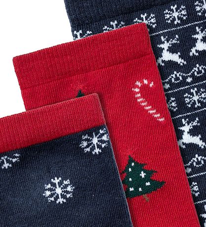Name It Socken - NmmRichristmas - 3er-Pack - Dark Sapphire/Jeste