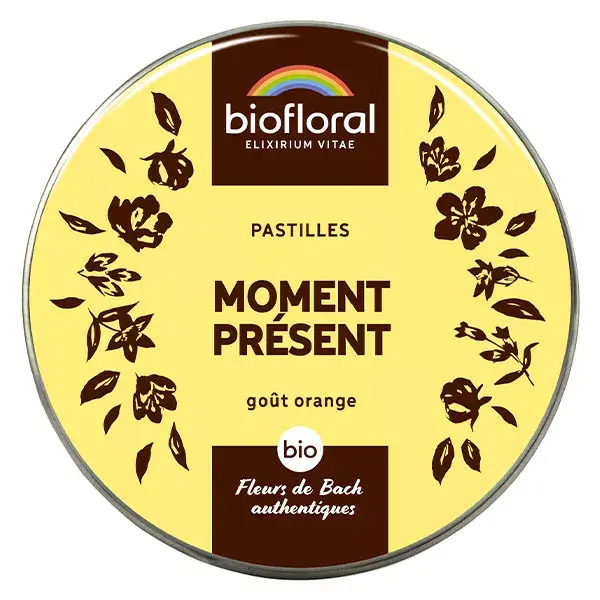 Pastilhas Biofloral Moment Présent Organic Emotion 50g