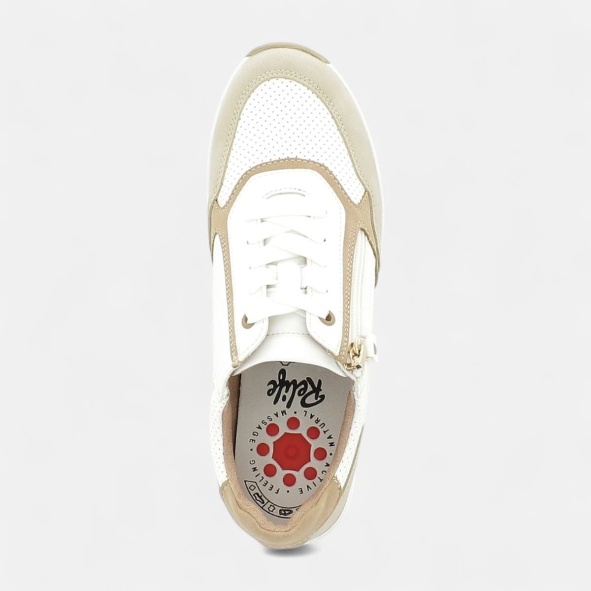 Baskets basses Femme beige