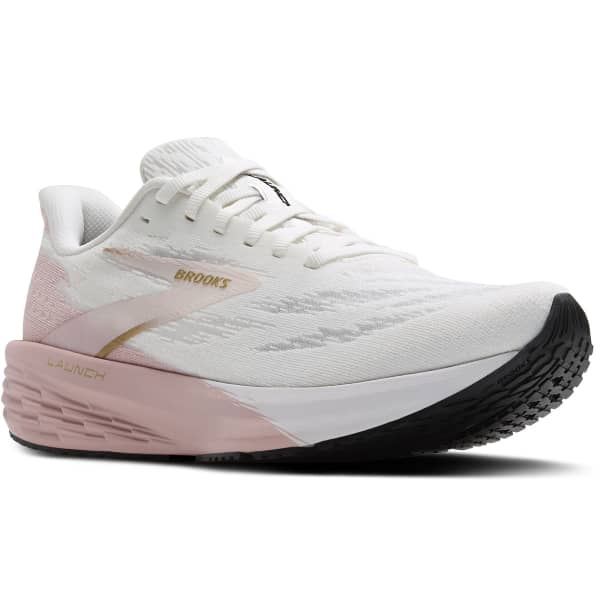 Chaussure running BROOKS LAUNCH 11 W WHITE/GOLD/PINK