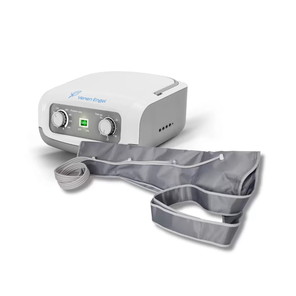 Premium Massagegerät Venen Engel VE-002 dunkelgrau,weiss