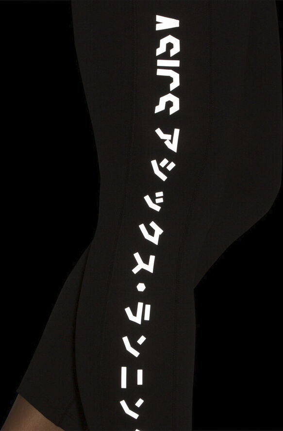 Asics Katakana Crop Tights Sort