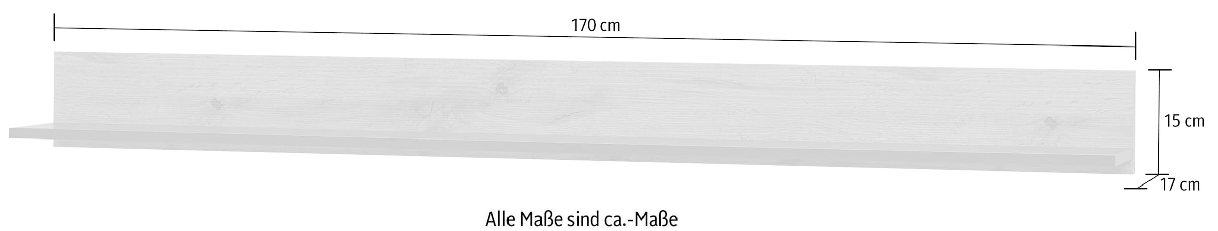 INOSIGN Wandregal »City/Giron, modernes Wandboard, Wandhalter mit Ablagefläche« vielseitig einsetzbares Hängeregal