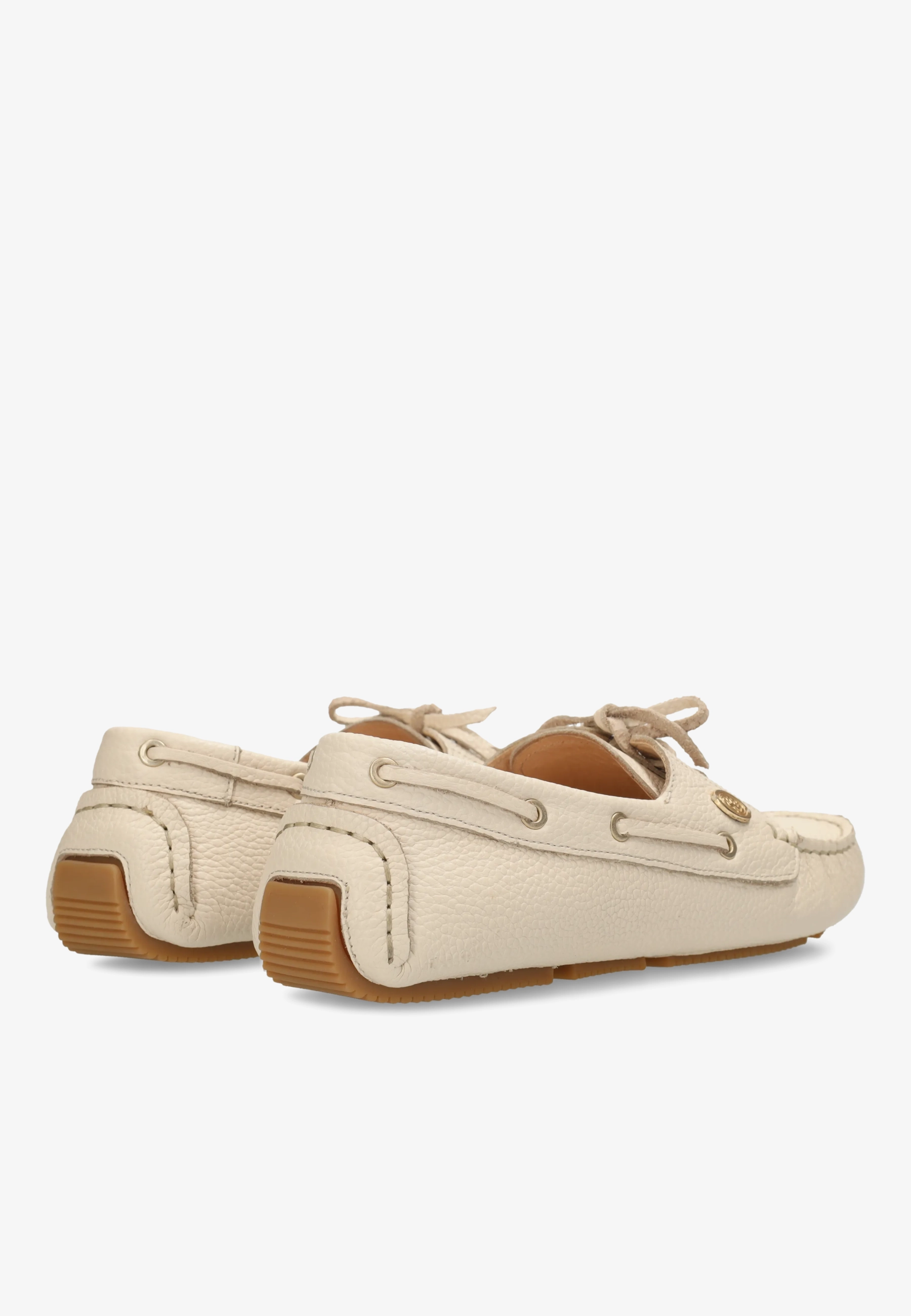BILLY BOATY MOCASSIN Leather White