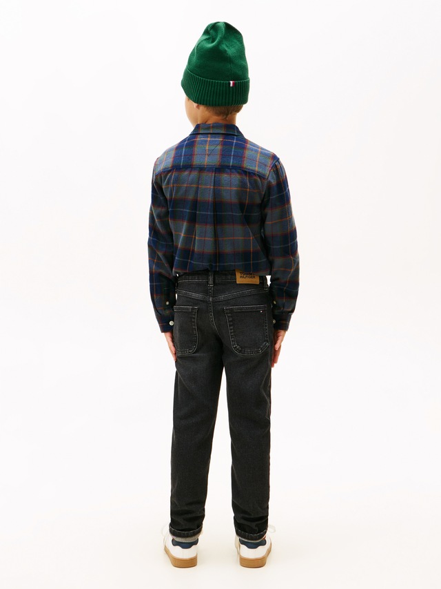 Tommy Hilfiger Gerade Jeans »MODERN STRAIGHT WASHED BLK DENIM«, Kinder bis 16 Jahre