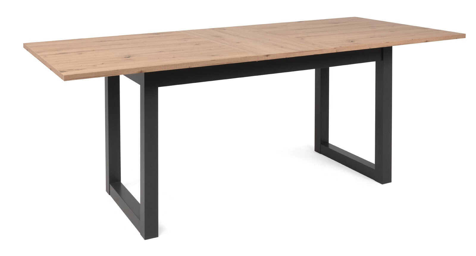 Tisch Denver Artisan Oak-Optik/Anthrazit 160(200) x 75 x 90 cm