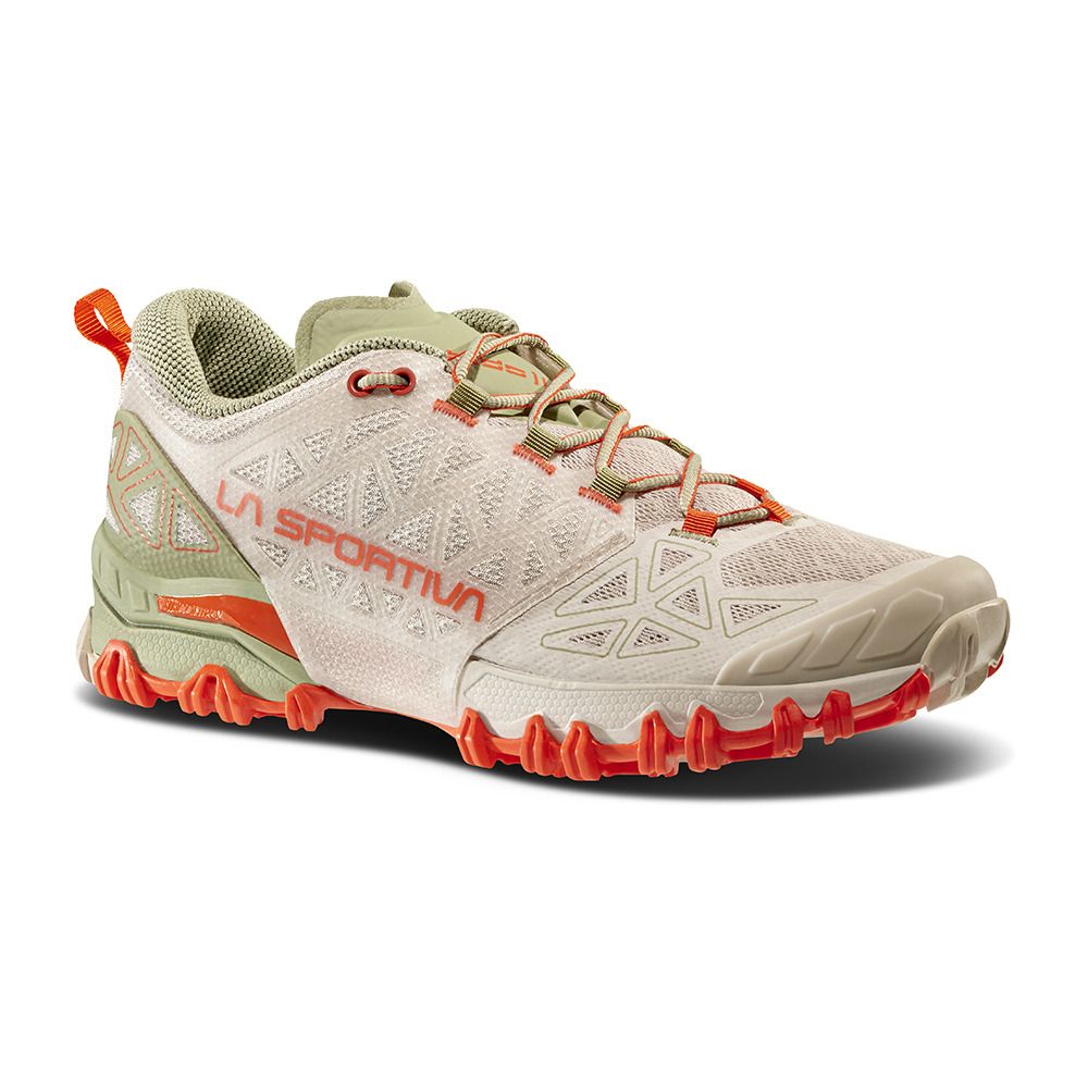 La Sportiva BUSHIDO II - Chaussures trail Femme tea/cherry tomato