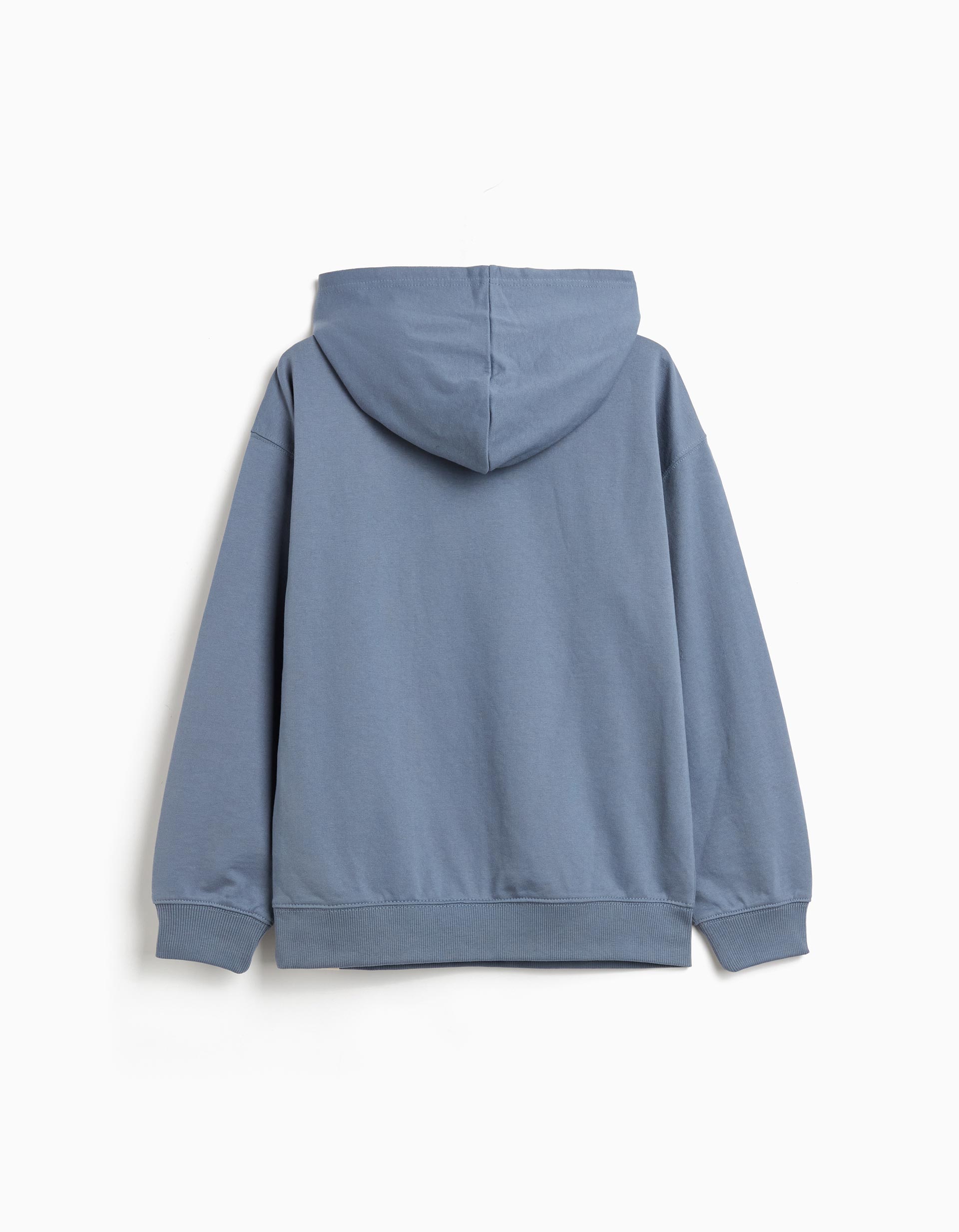 Sweatshirt de Felpa Capuz, Menino, Azul