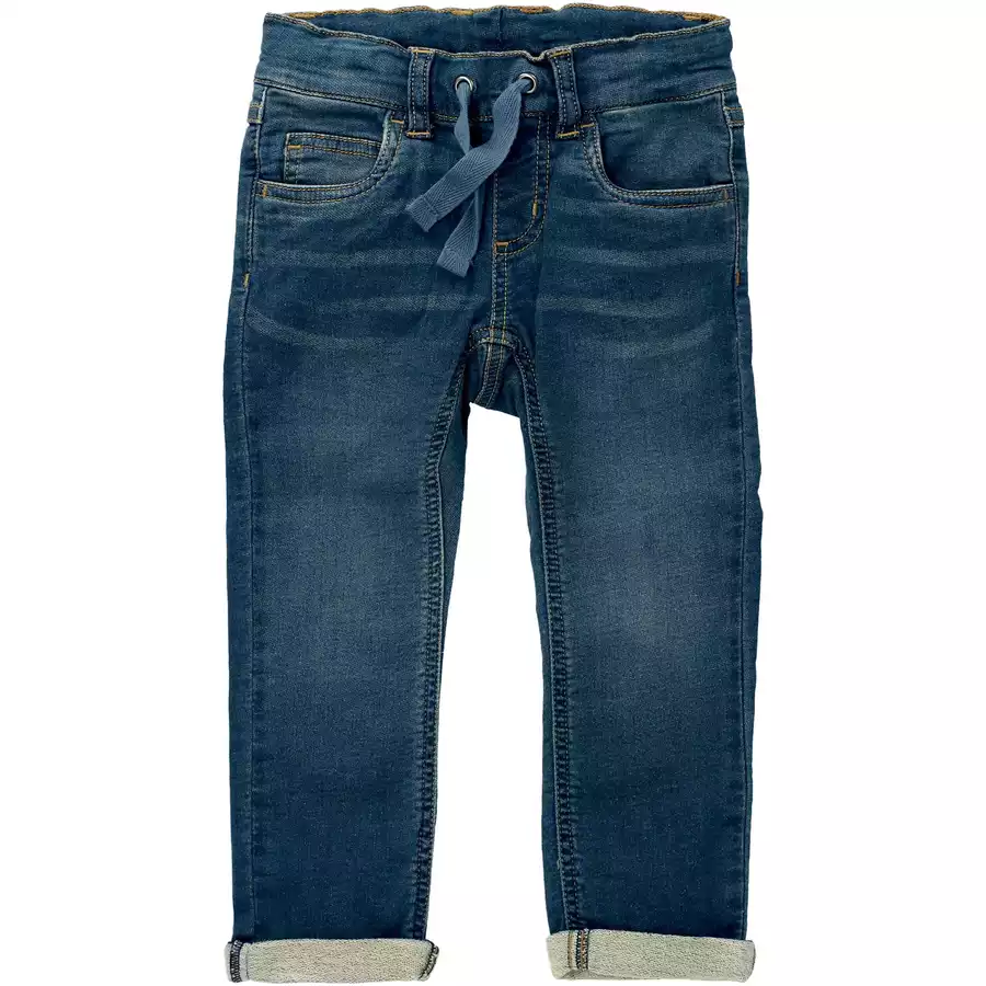 Villervalla Hose Sweat Denim Washed Ink blau