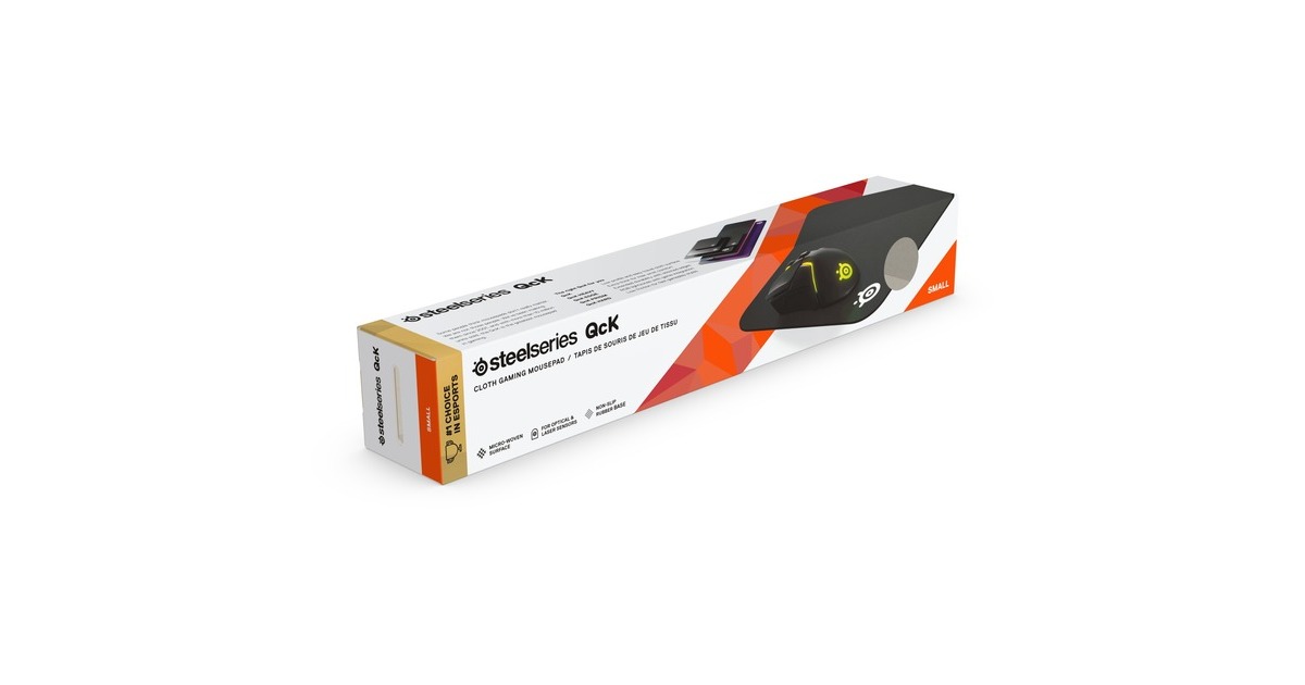 SteelSeriesQcK Mini - Pro Gaming Mousepad  (Zwart, Retail)