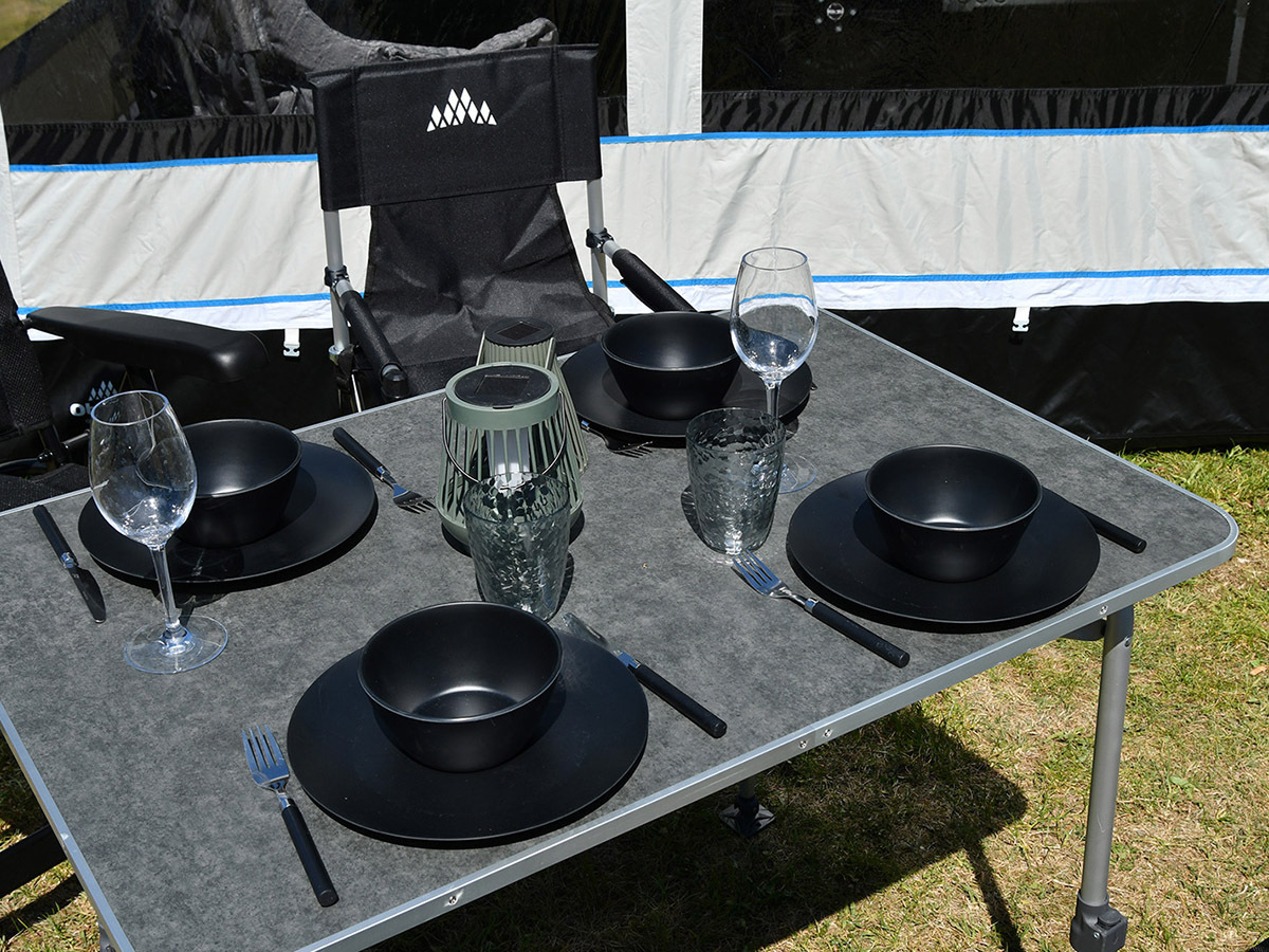 Obelink Matt Black serviesset - 12-delig