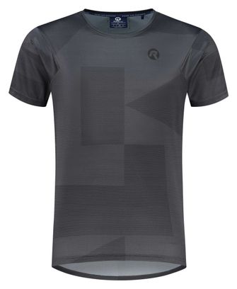 Maillot Manches Courtes VTT Velo Rogelli Adventure Core - Homme - Gris