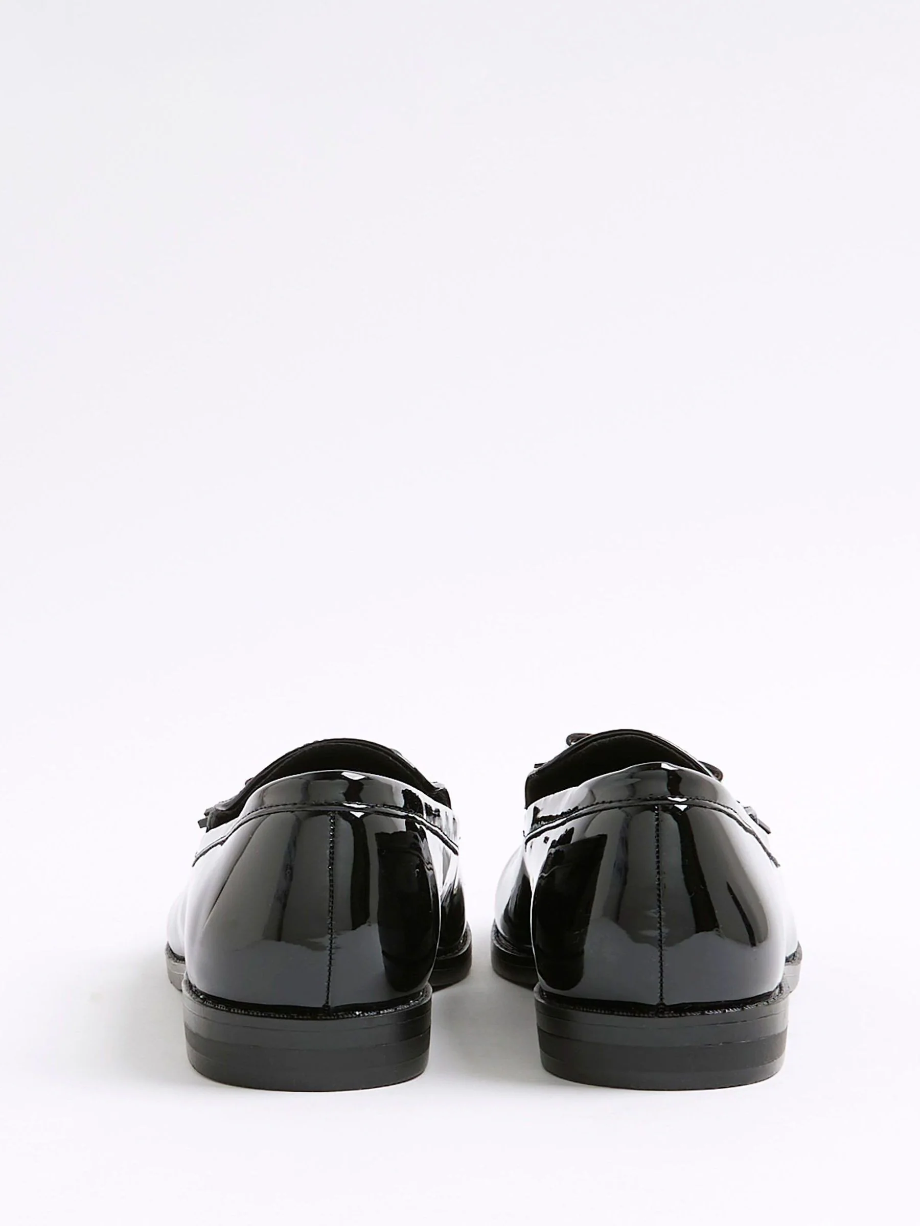River Island Patent Tassel Loafers