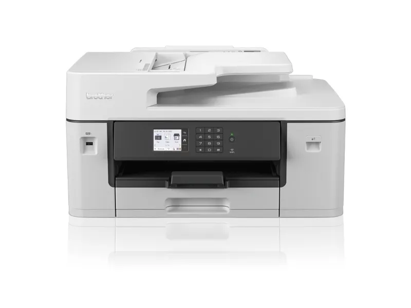 Brother MFC-J6540DW - Multifunktionsprinter - farve - blækprinter - A3 (medie) - op til 25 spm (kopiering) - op til 28 spm (udskriver) - 250 ark - 33.6 Kbps - USB 2.0, LAN, Wi-Fi(n), USB vært