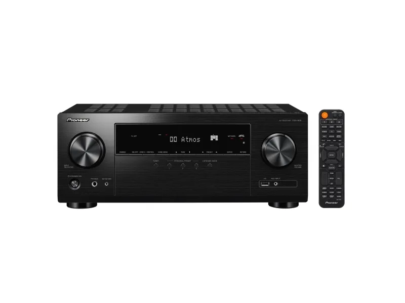 Pioneer VSX-935M2, 80 W, 7.2 kanaler, Surround, 165 W, 24-bit/192kHz, 20 - 20000 Hz