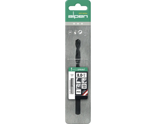 HSS spiraalboor Alps Ø 14 mm ROOD 9,5
