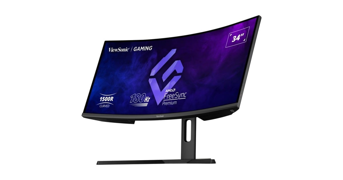 ViewSonicVX3418-2KPC UWQHD gaming monitor 34