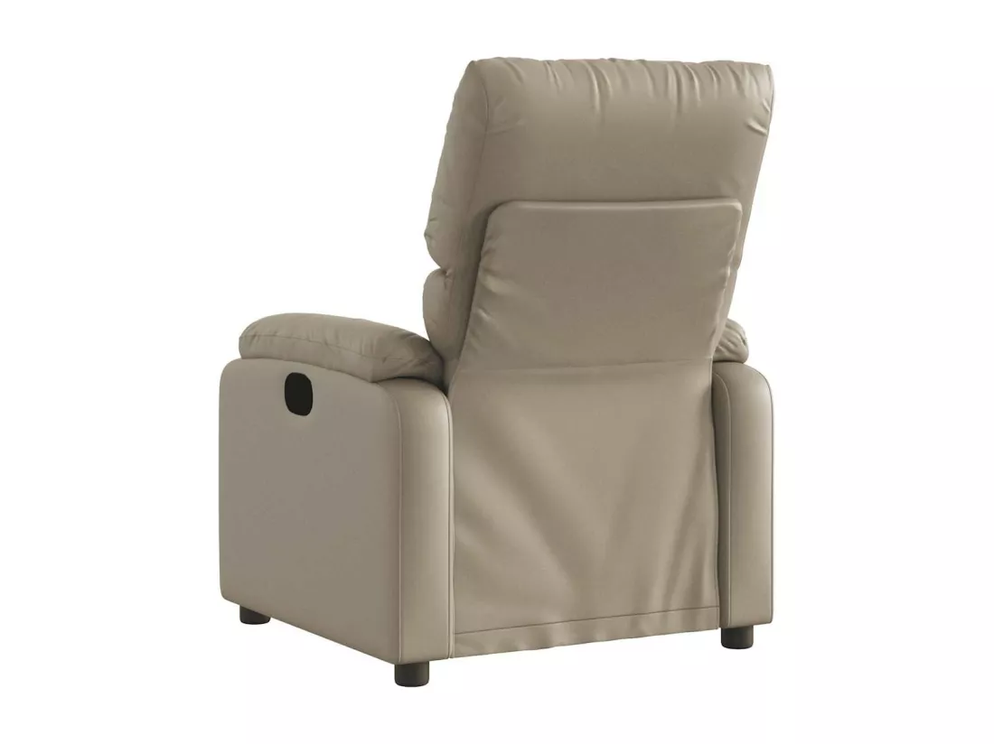 Fauteuil de massage inclinable Cappuccino Similicuir