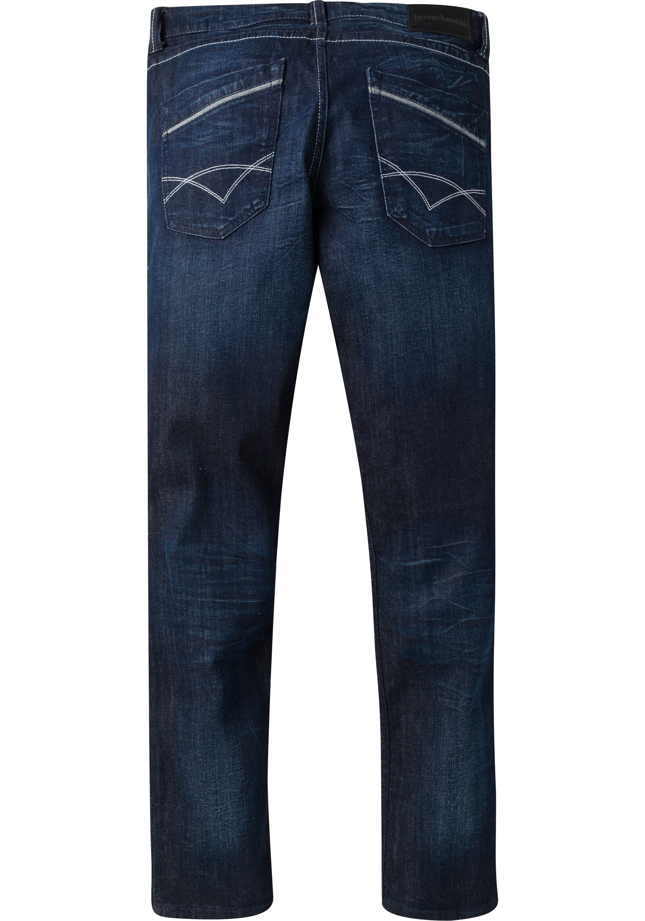 Bruno Banani Straight-Jeans »Dylan«, gerade Beinform,  Used-Waschung,  niedrige Leibhöhe